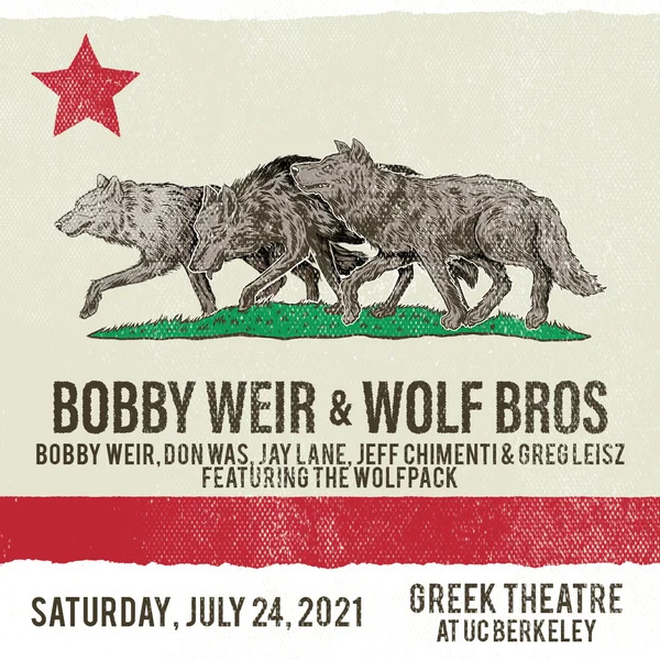 Bobby Weir & Wolf Bros At Greek Theatre At UC Berkeley