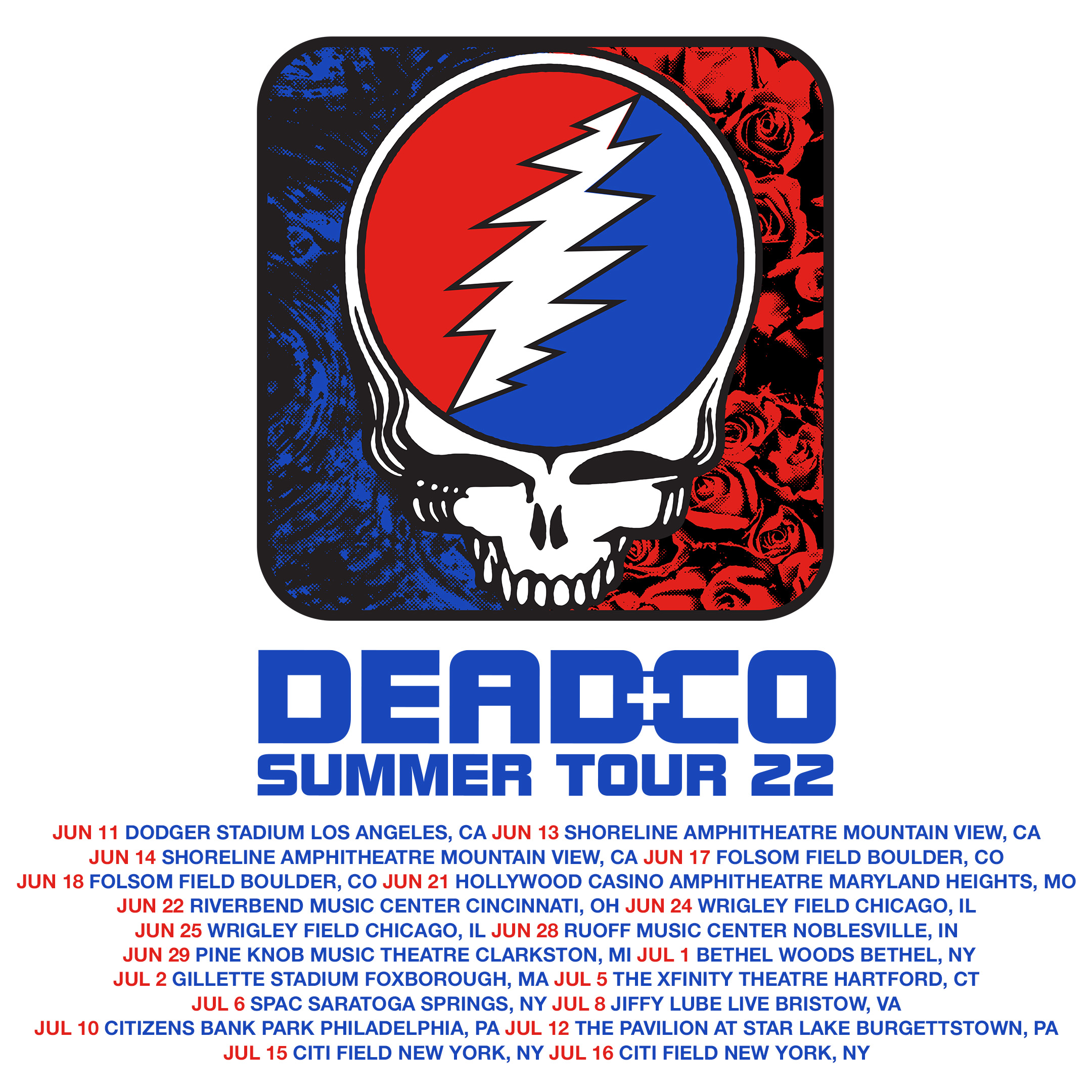 Just Announced: Dead & Company Summer Tour 22!