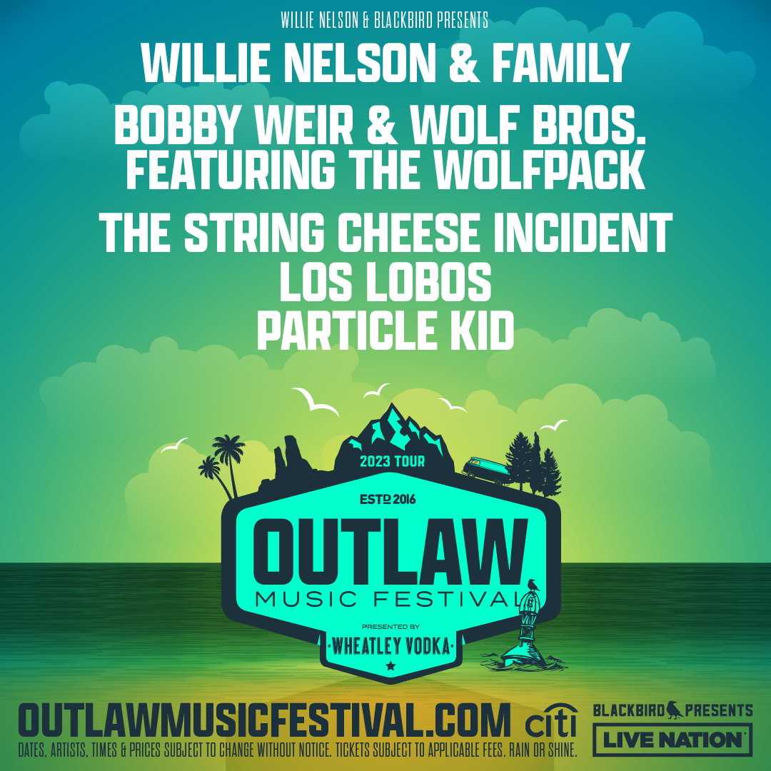 Bobby Weir & Wolf Bros featuring The Wolfpack To Join Willie Nelson on The Outlaw Music Festival Tour This September