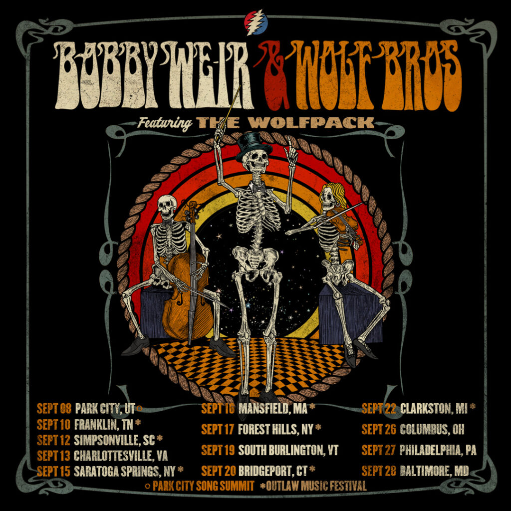Just Announced Bobby Weir & Wolf Bros Featuring The Wolfpack Return