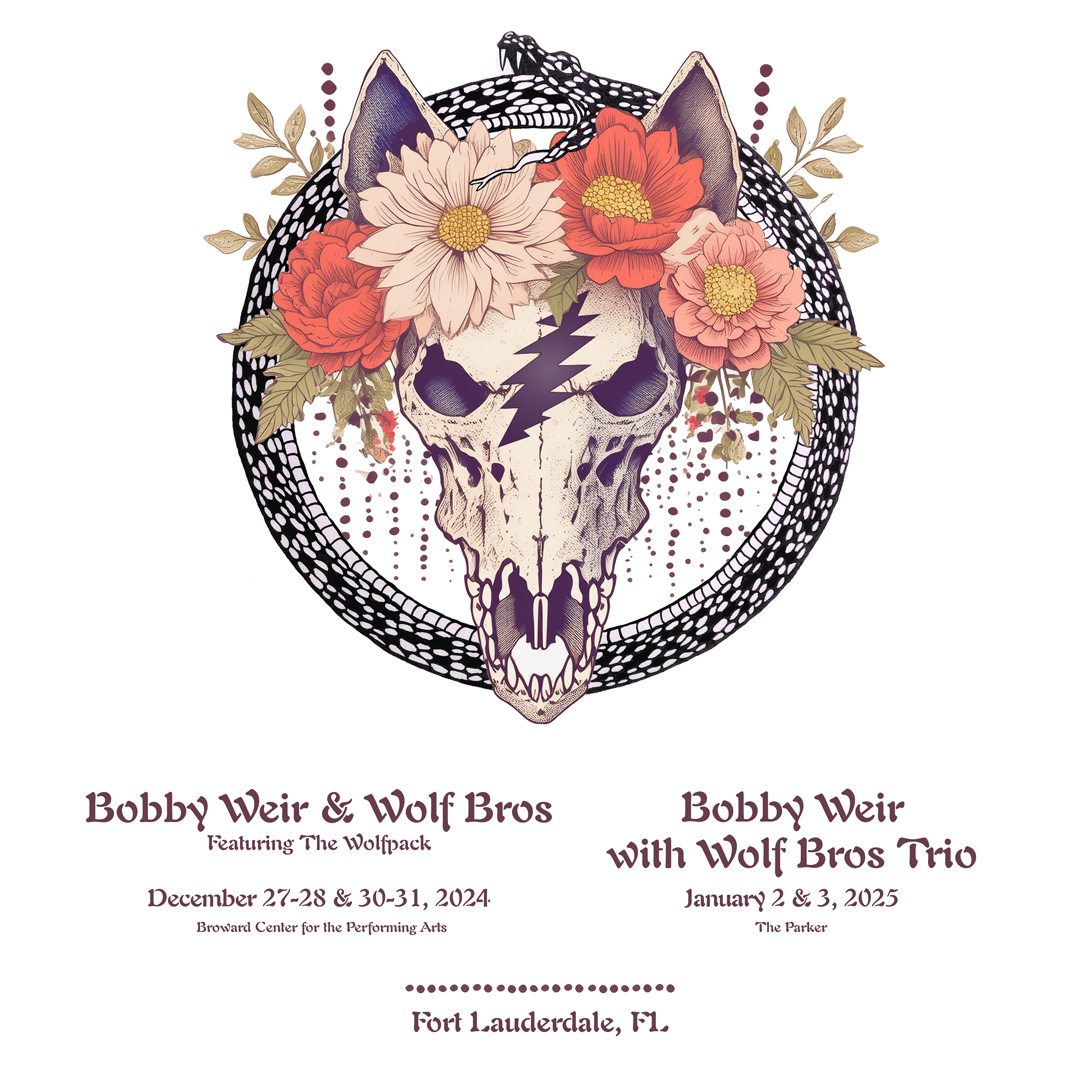 Join Bobby Weir & Wolf Bros for Six New Years Shows in Fort Lauderdale, FL 